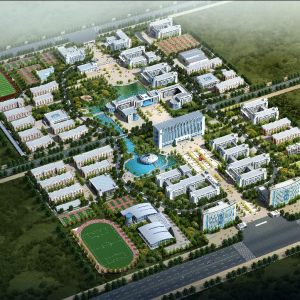 機電?？茖W校圖書樓、綜合樓、食堂